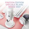 Microphone gamer - Filaire - Logitech G - Bleu Yeti - USB - Blanc