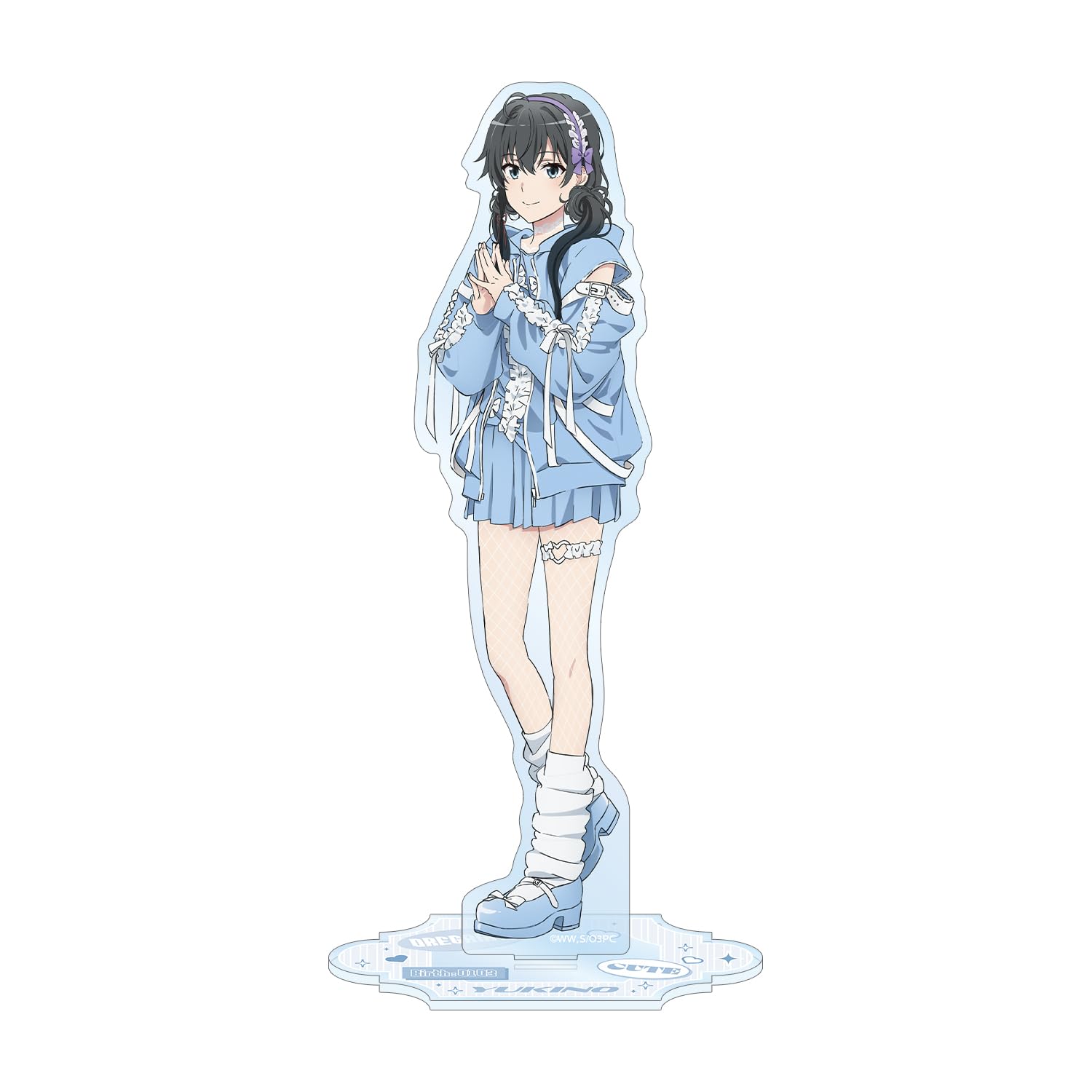

My Teen Romantic Comedy As I Expected Complete Original Illustration of Yukino Yukino in Cute Casual Clothes Big Acrylic Stand SNAFU - - Ver.