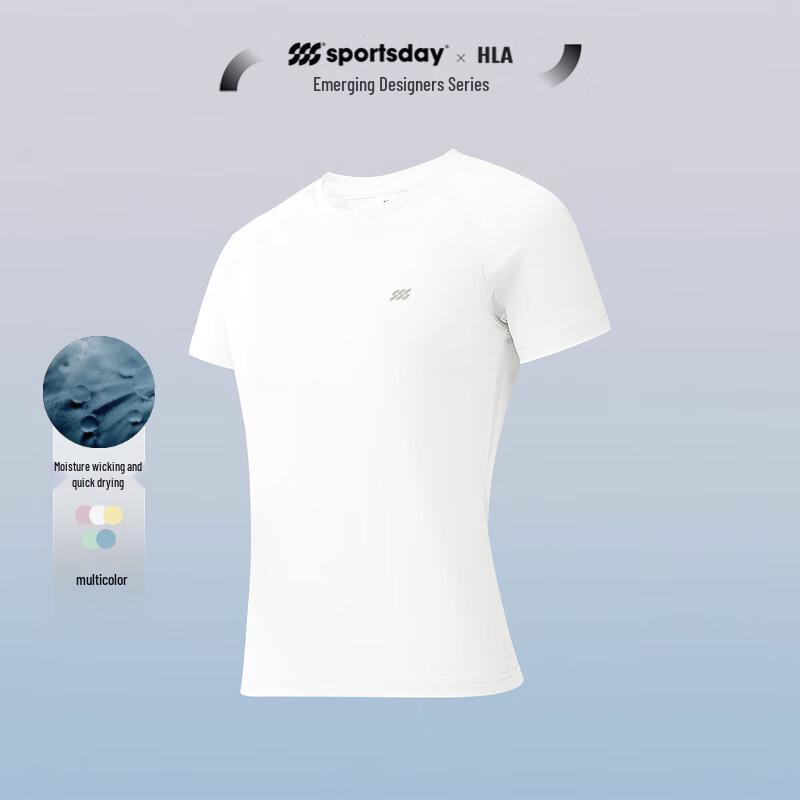 HLA Women s Short Sleeve Running & Casual T-Shirt L