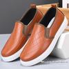 Men's White Non-Slip Nursing Shoes: Comfortable, Lightweight, Breathable Flat Shoes for Medical Work