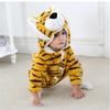 Baby Onesies animal Pajamas Duck Panda Romper Soft Flannel Jumpsuit