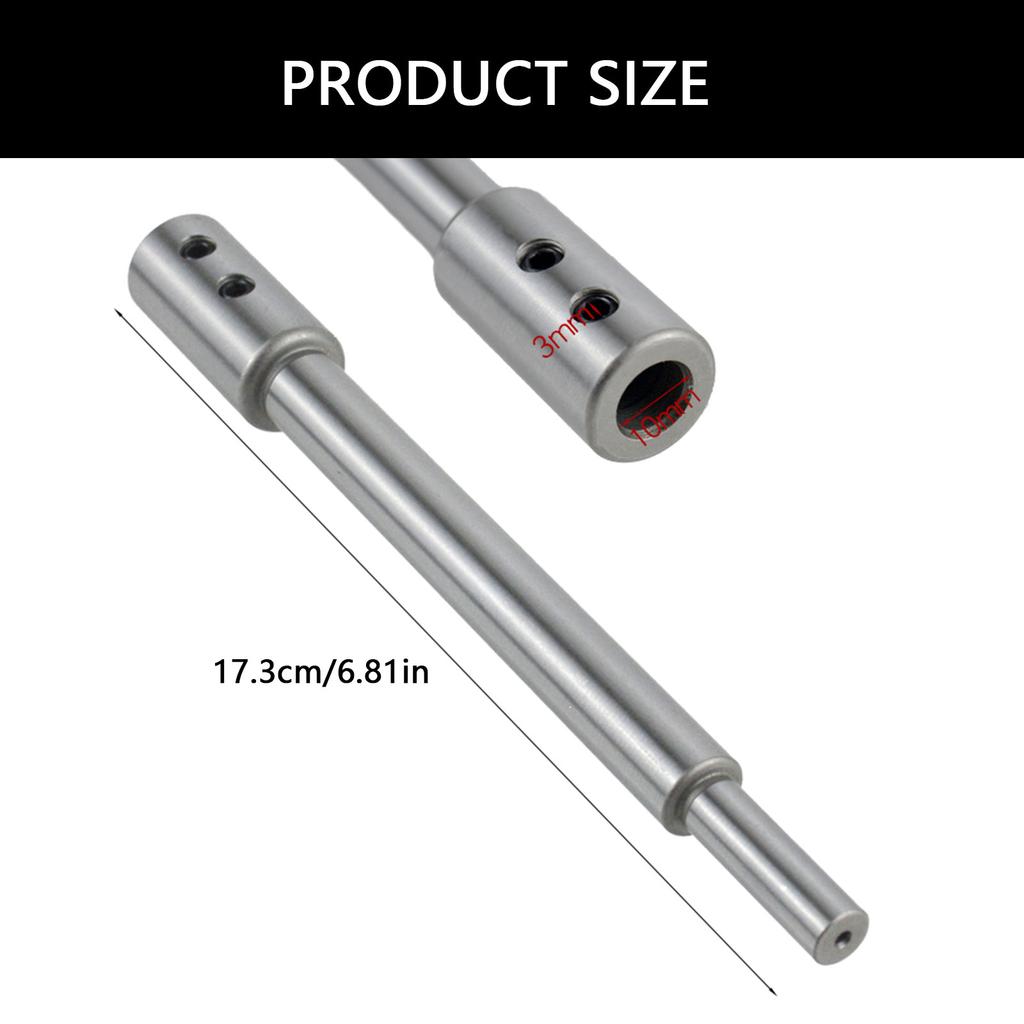 Drill Extension Connect Rod 173mm Screwdriver Bit Steel Extension Bar Holder Extension Rod Electric Drill Tool