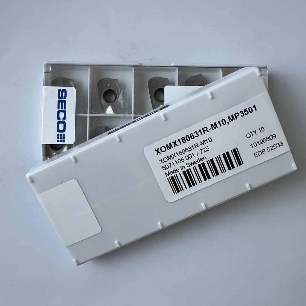 Seco / XOMX180631R-M10,MP3501 / Original Carbide Blade 10 Pcs