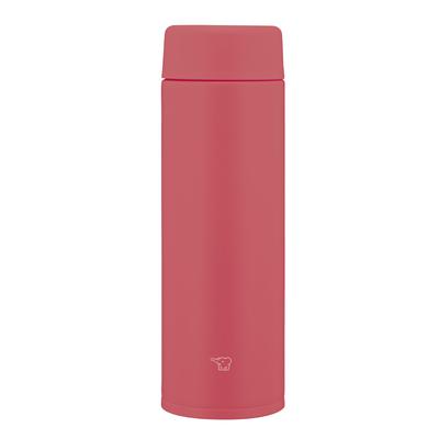 Zojirushi MahobinMug Water Bottle 480ml Screw TypeSeamless Only 2 Care Points Poppy Red SU-AA48-RM