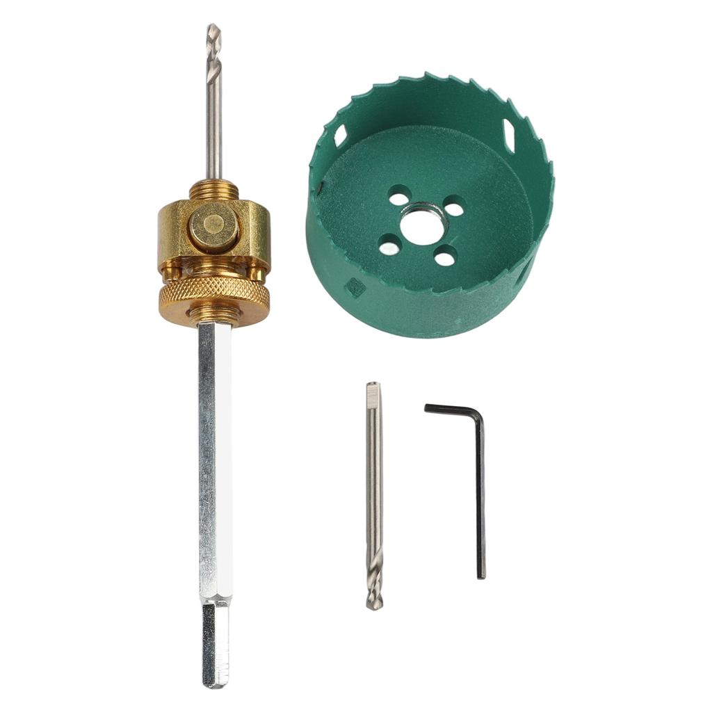 Quick Release Hole Opener 75mm Drill Bit Quick-Release Hole Opener User-Friendly Design Quick Installation Tool