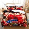 Cool Hajime No Ippo Bedding Set Duvet Cover + 2 Pillowcases Boxing Sports Anime Ippo Makunouchi Fighting Cool Bedroom Decor
