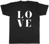 LOVE Unisexs Unisex TShirt Tee