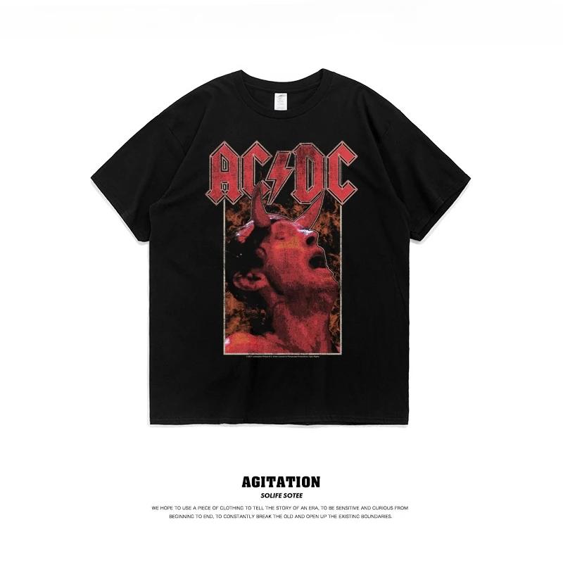 Print T-shirt Fashion Trend Comfortable Loose Casual 100% Cotton Round Neck Short Sleeve T-shirt