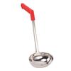 Soup Ladle Stainless Steel Anti Scald Multifunctional Curved Handle Kitchen Ladle for Home Cooking
