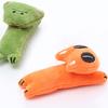 Chew Toy Cartoon Animal Design Bite Resistant Plush Pet Molar Kitten Catnip Toy for Cats