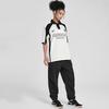 Reebok Color Block Letter Print Short Sleeve Polo Shirt Unisex Tops White 24SRM423UGW1