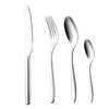 Stainless Steel 304 Cutlery Set: Fork, Spoon, Knife for Hotel, Home, Western Cuisine, Includes Soup and Coffee Spoon, Steak Knife, and Fork.