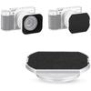 JJC LH-XF35-2 Metal Square Lens Hood for Fuji Fujifilm Fujinon XC 35mm F2&XF 23mm / 35mm F2 R WR Lens On XPro3 XT4 XT3 XT30 XT20