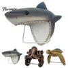Funny Shark Tissue Holder Ocean Toilet Paper Holder, Turtle/Octopus/Shark Shape, Wall Mount Space Themed Home Decor Saving Resin Organizer,