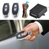 12V Car Door Lock Keyless Entry System Kit 2 Button Remote Control Auto Locking Security Keyless Entry Kit Remote Trunk Release