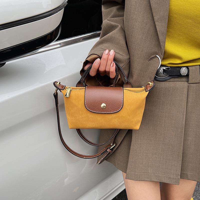 

Xiang Dragon Retro Dumpling Crossbody Handbag 2025 - Versatile Single Shoulder Style