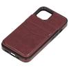 6.1in Phone Case Compatible for IPhone 13 PU Leather Wallet Phone Case with Magnetic Buckle Protective Case with Clip