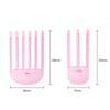 Fluffy bangs styling comb, plastic style styling comb hair root lifting comb tool hair volume clip