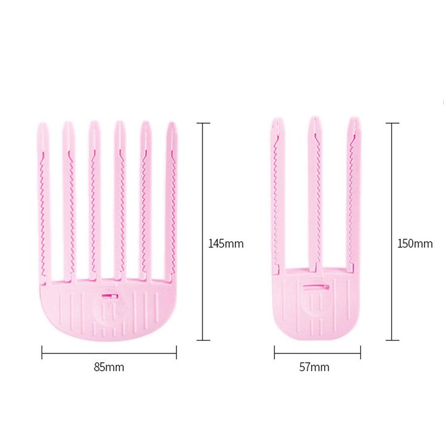 Fluffy bangs styling comb, plastic style styling comb hair root lifting comb tool hair volume clip