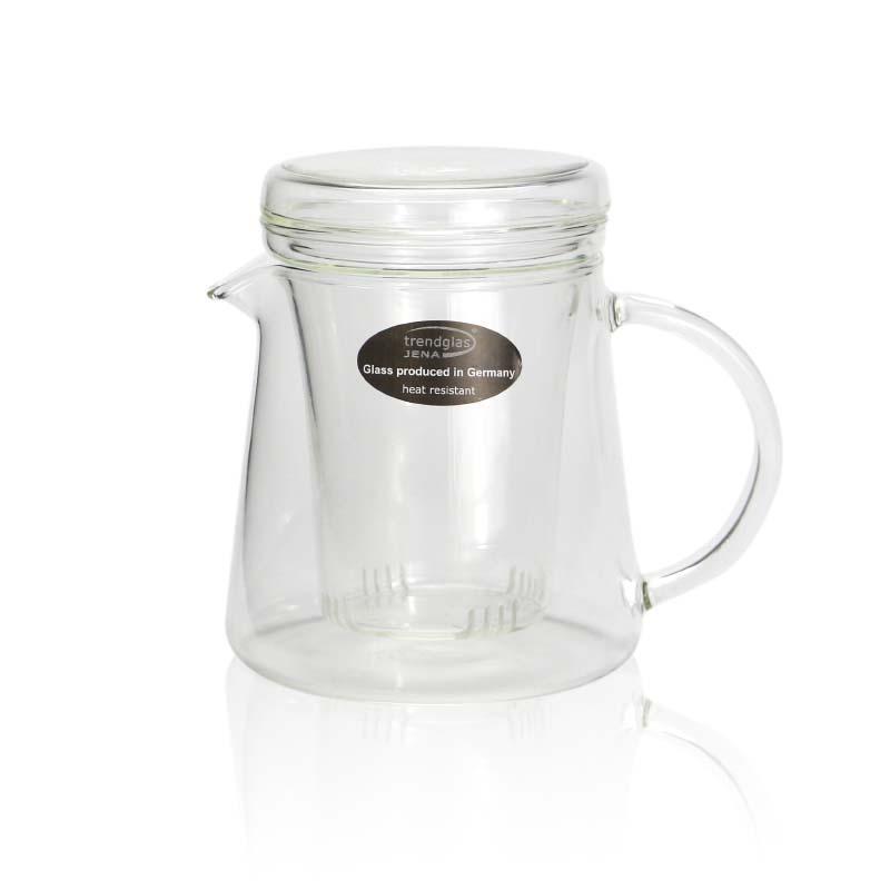 Tea Pot Trendglas-Jena Tea Pot Trendglas Jena 0.4L Tea Heat Resistant Glass Transparent Simple German Stylish Cute
