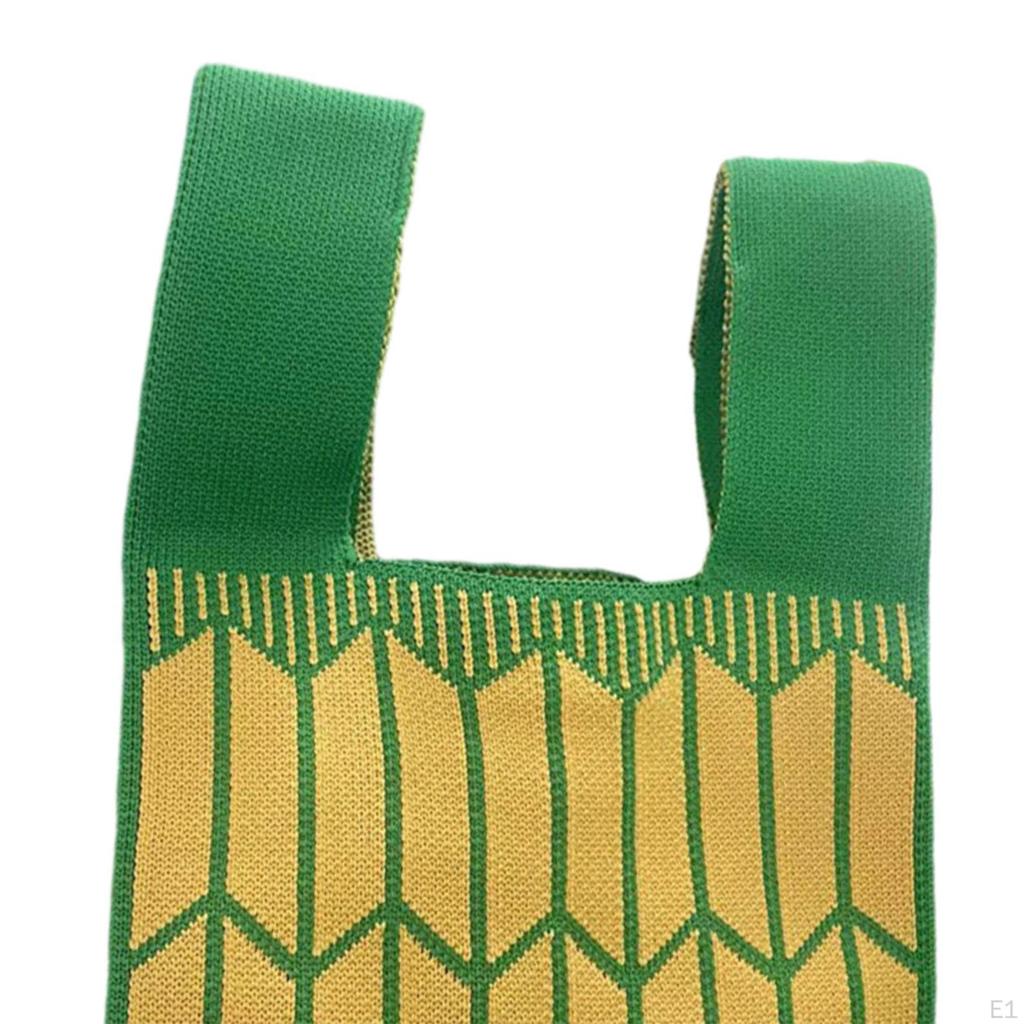 Gestrickte Tragetasche für Damen Schulter Hobo Clutch Reise Häkeltaschen Leichtgewicht Party