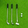 1/6 and 1/12 Scale Dollhouse Mini Golf Set Simulated Golf Club Set  Doll Accessories