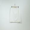 Style Latte Women H Line Midi Skirt Cool Material Workwear