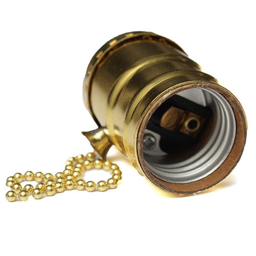 Screw Bulbs Edison E26/E27 Aluminum Shell Accessories Lamp Bases Socket Holder No Switch Lighting