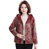 Yalu Fashion Mom's Autumn Hooded Casual Jacket