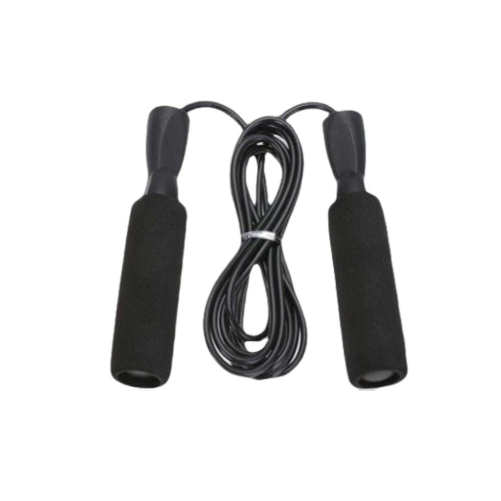 Folding Jumping Rope Foam Handle Antiskid Skipping Rope Wear Resistant Anti Shaking PVC Skipping Rope Fitness Accessories