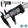 Electronic Digital Caliper Carbon Fiber Dial Vernier Caliper Gauge Micrometer Measuring Tool Digital Ruler 150mm 100mm