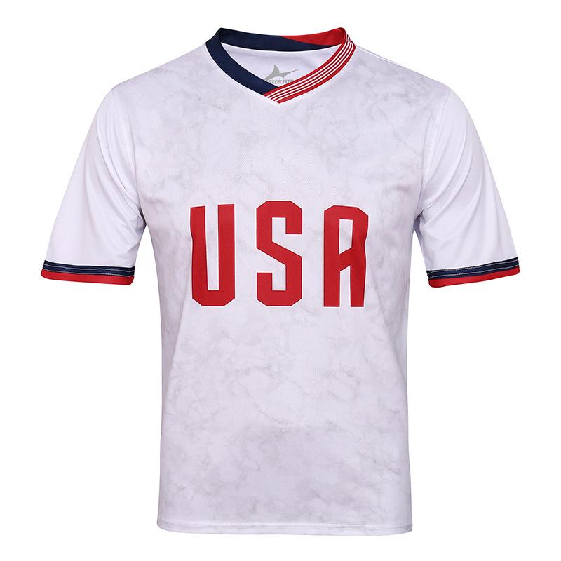 2026 USA Canada Mexico World Cup Premium Home Jersey Adult Fan Edition Football Shirt Breathable Outdoor Sports Jersey Mens Soccer Kit
