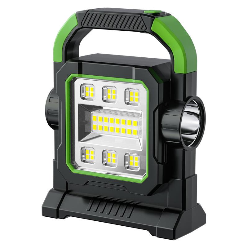 

Зовнішній Power Hub та 360° Кемпінговий Ліхтар - Сонячна/USB Зарядка, Надяскравий, Магнітна Основа, для Багатоденних Походів, Риболовлі, Екстрених Ситуацій 1800LM