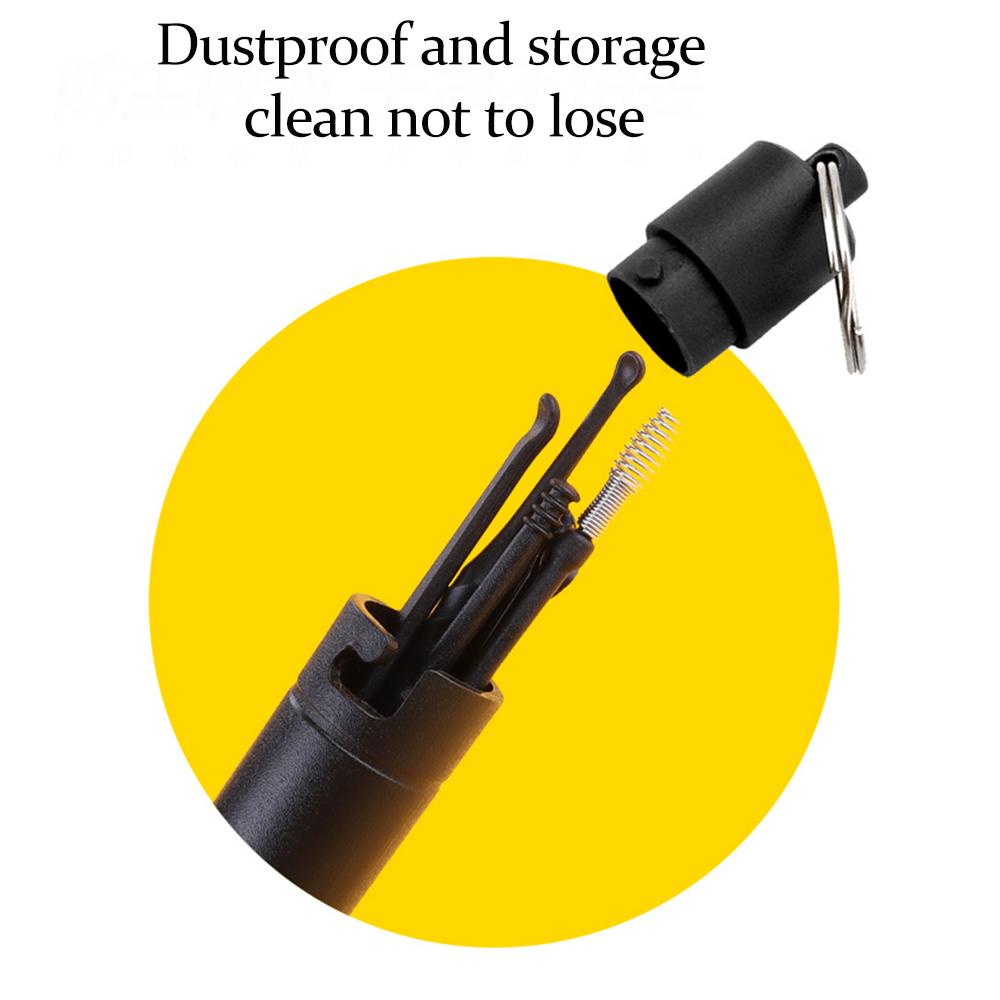 7-teiliges Earpick-Ohrreiniger-Ohrpflege-Reinigungswerkzeug aus Edelstahl, Werkzeugsatz zum Entfernen von Ohrenschmalz