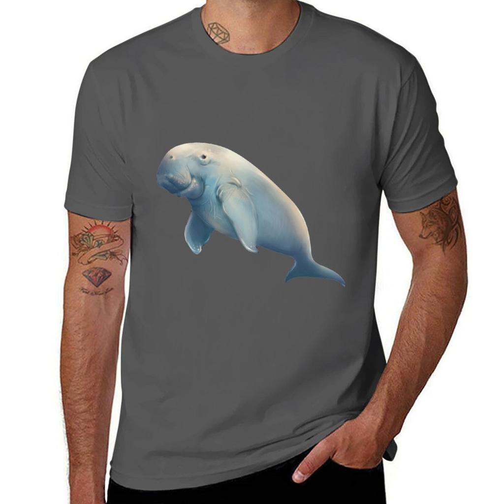 Dugong TShirt Plus Size Basic Short Sleeve Top