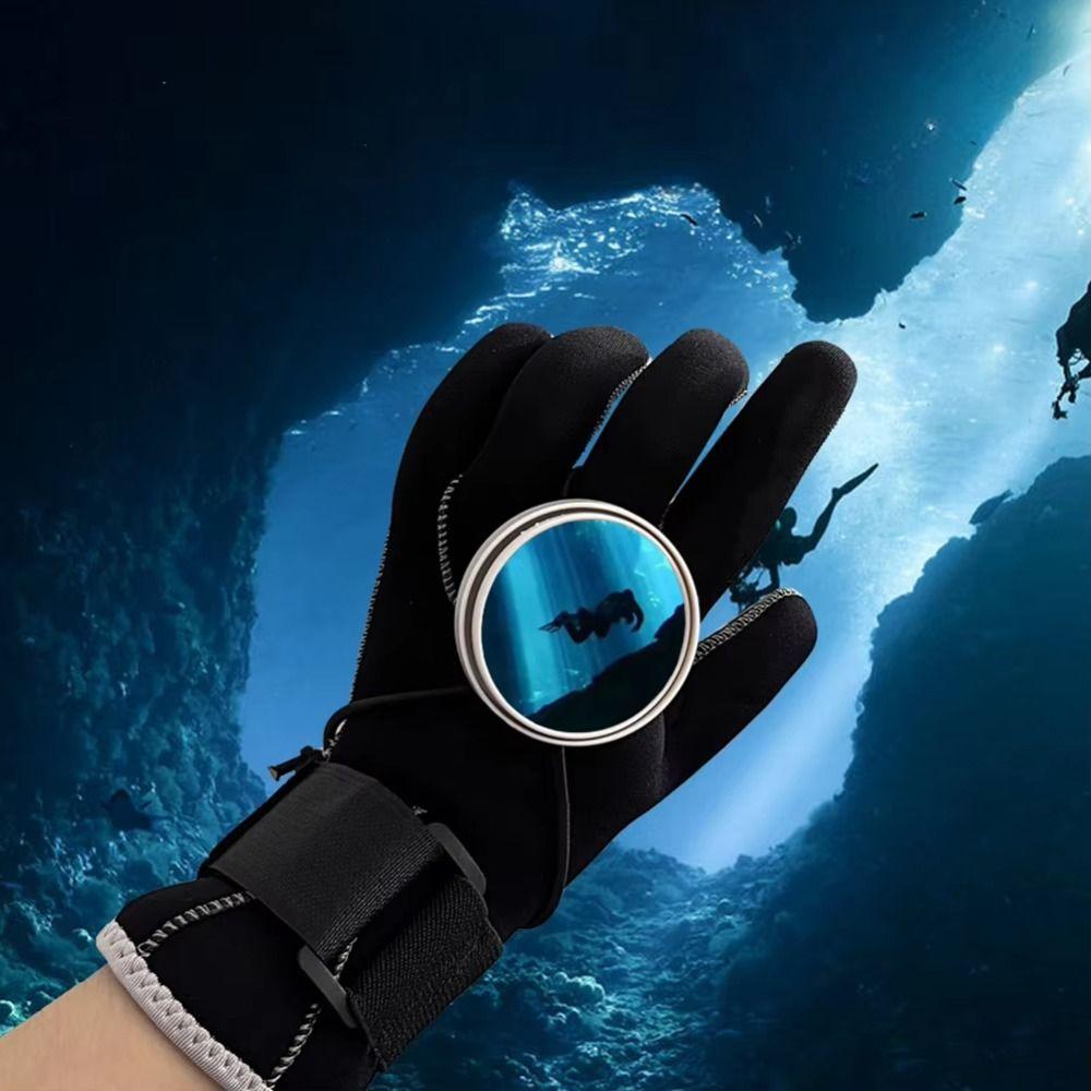 Convex Lens Diving Wrist Mirror Observation Diving Observe Mirror Water Sports