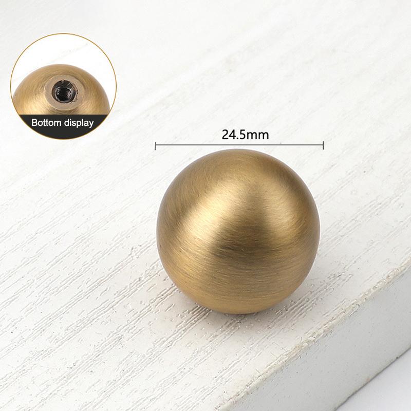 Messing Möbelscharniere Französisches Vintage-Design Hochwertige Schrankknöpfe Schrankschubladen Griffknauf