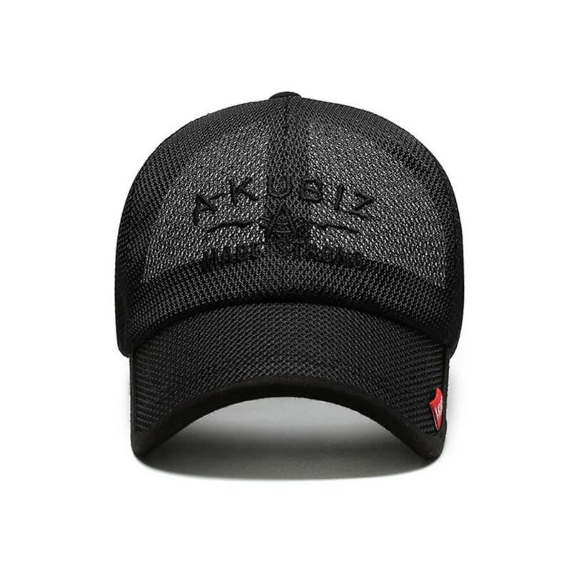 Summer Cool Breathable Mesh Baseball Cap Men Women Fashion Sport Sun Hat Outdoor Riding Fishing Tennis Golf Caps