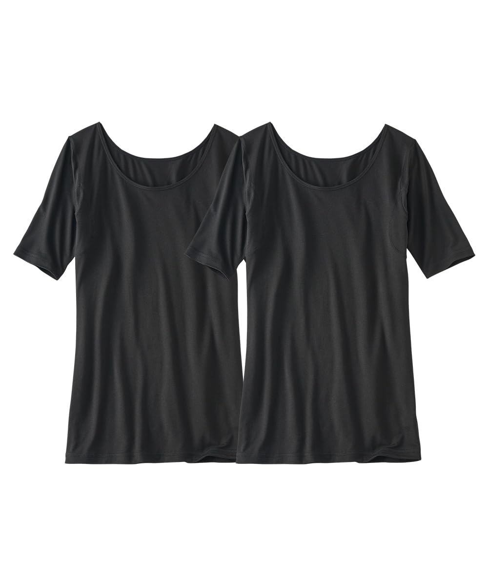 

Nissen Warmcore Air Inner Winter Innerwear for Wide Longer Short UV Size 5L Shirts, Heat-Sensitive People, Neck, Length, Sleeve, 2-Pack