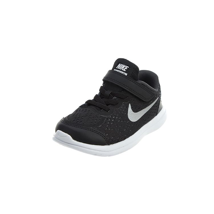 Nike Toddler Flex Professional Running Shoes Baby Sneakers Black White 904239-001