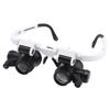 9892H-1 Eyeglass-Style Magnifier with LED Lights for Mechanical Repairs