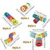 Colorful Folding Cat Tunnel Toys Breathable Kitty Training Toy Pet Collapsible Tube Toy  Training