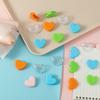 10Pcs Heart Shape Bulldog Grip Clips Food Bag Sealing Clamp Paper File Ticket Binder Photo Organizer Kitchen Office School