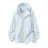 UPF10 + New Sunscreen Clothing for Men and Women Loose and Quick-drying Ice Silk Jacket Outdoor UV Protection Light Skin Clothing for Women