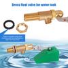 Valvola a Galleggiante in Rame per Acqua 1/2" 3/4" Con Nastro da 3 Metri DN15/DN20 Valvola a Sfera di Controllo Livello Acqua in Ottone Allevamento Animali da Fattoria
