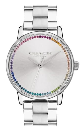 

Casual Watch Grand 14503968 Silver [Coach] Women s [Item]