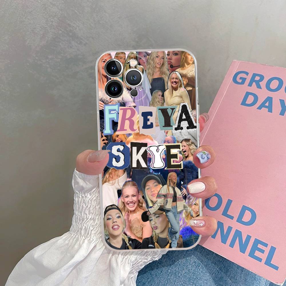 F-Freya Skye Singer Fit For IPhone 16 15 Promax Phone Case IPhone 14 11 12 High End 13 Pro Silicone