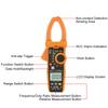 1000A Clamp Meter PEAKMETER PM2128 Handheld Digital AC/ Voltage Current Clamp Meter Resistance Capacitance Digital Clamp Meter