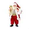 Christmas Santa Shaped Sculpture Desk Decoration Resin Craft Hanging Ornament