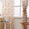 1 Stück NAPEARL Jacquard Durchsichtiger Tüll Fenstervorhang für Wohnzimmer Schlafzimmer Heimdekoration